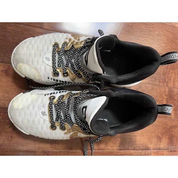 Nike Giannis Immortality Championship Size 5 White Black Gold CZ4099-100 - Picture 7 of 15